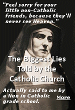 To be clear, these aren't all necessarily lies that the modern Catholic Church is telling. Neither should anyone claim that all Catholics everywhere wholeheartedly believe in the claims of church officials. Plenty of faithful people throughout history have butted heads with church orthodoxy, from English translator William Tyndale to Saint Joan of Arc. And none of this should be taken as a statement of faith or disbelief � your religious leanings are up to you.